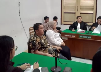 Sidang dugaan korupsi pungutan sumbangan PPDB 2022–2023 Mantan Kepala MAN 3 Medan Nurkholidah Lubis.
