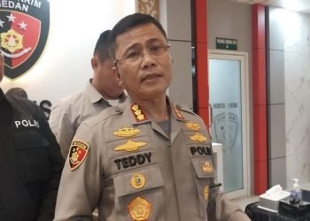 Kapolrestabes Medan Kombes Teddy Jhon Sahala Marbun. 