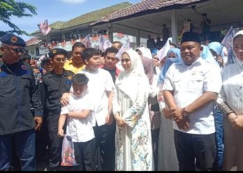 Ketua KPU Kota Pasangsidimpuan Tagor Dumora Lubis saat Konfrensi Pers pendaftaran Paslon Wali Kota dan Wakil Wali Kota Padangdidimpuan. (IST)