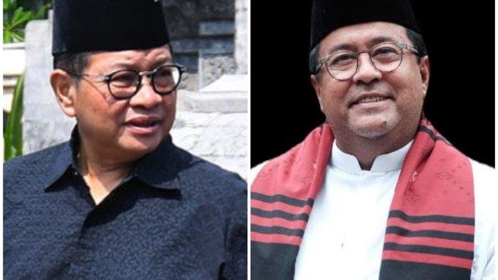 Pramono Anung dan Rano Karno.