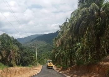 Ruas Parsoburan-Batas Labuhanbatu Utara Kabupaten Toba.