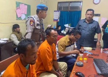 Polres Taput ringkus pengedar narkoba asal Tanjung Balai saat transaksi di Siborongborong. 