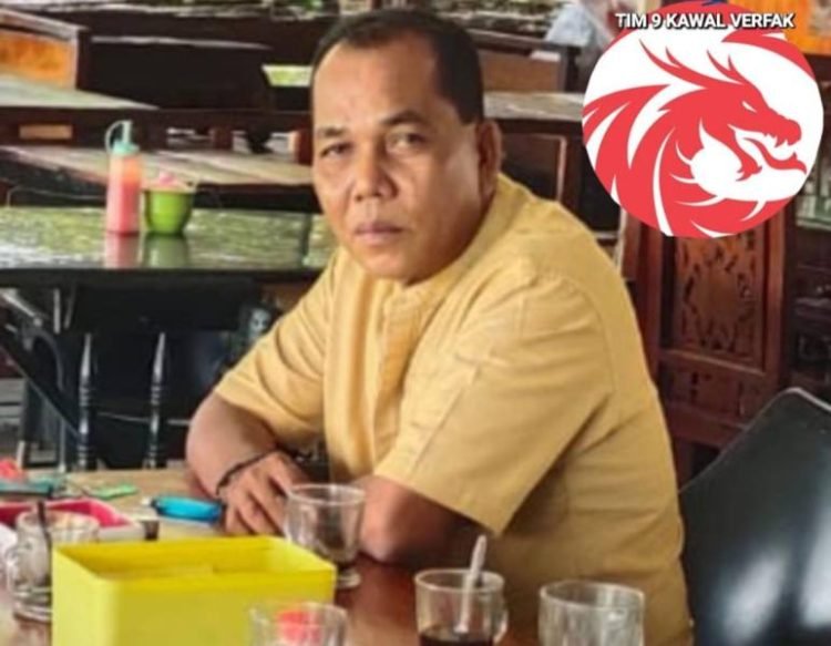 Ketua Koordinator Tim 9 pengawalan Verfak, Syapruddin Ismail Lubis. (IST)
