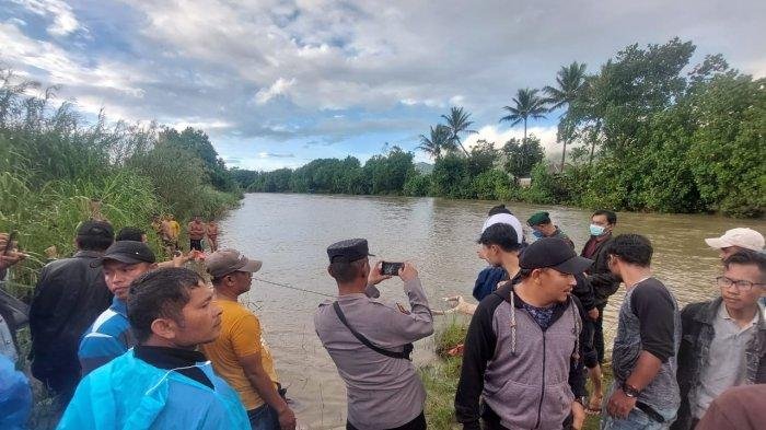 Penemuan mayat di Aek Sigeaon Tarutung.