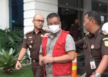 Anggota DPRD Sumut Jubel Tambunan ditahan Kejati Sumut, di Medan, Rabu (4/9/2024). 