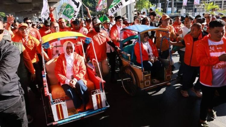 Pasangan bakal calon Gubernur dan Wakil Gubernur Sulsel, Moh Ramdhan Pomanto-Azhar Arsyad.