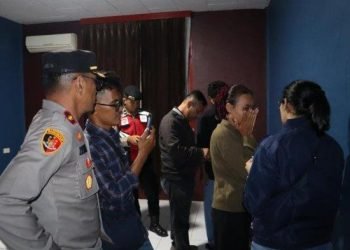 Sejumlah pasangan bukan suami istri terjaring razia personel Polres Padangsidimpuan dan lainnya di salah satu hotel.