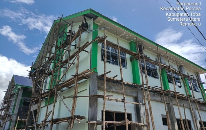 Rehabilitasi Madrasah Ibtidaiyah Kab  Toba. (IST)