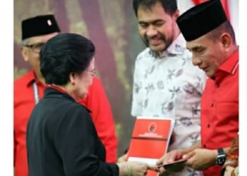 Edy Rahmayadi menceritakan momen dirinya makan bersama Megawati saat dipinang oleh PDIP untuk maju di Pilgub Sumut 2024.