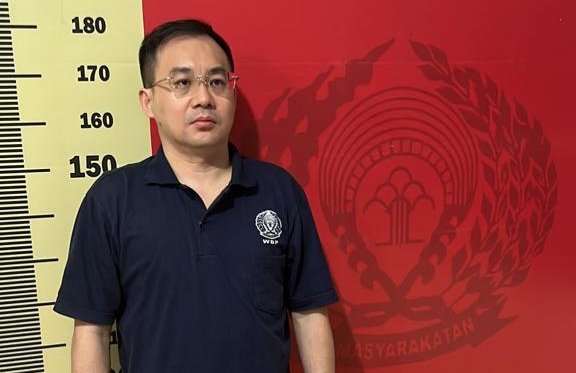 Terpidana Jonni alias Apin BK.