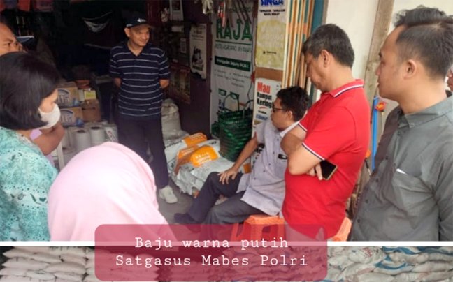 Satuan Tugas Khusus Mabes Polri ketika turun melakukan monitoring di Balige.