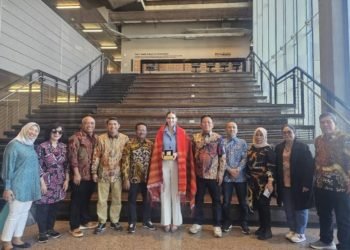 Universitas Negeri Medan (Unimed) dan Arizona State University (ASU) menandatangani nota kerjasama, “Memorandum of Understanding” (MoU) dan foto bersama, di Amerika Serikat, Jumat (15/11/2024). 