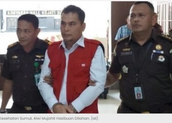 Kadis Kesehatan Sumut Alwi Mujahit Hasibuan.