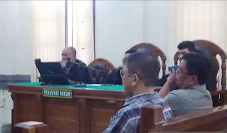 Terdakwa Jubel Tambunan.