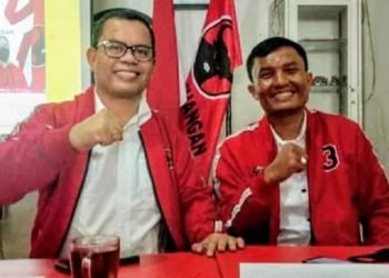 Bupati Toba Poltak Sitorus dan Wakil Bupati Toba Tonny M Simanjuntak tumbang di Pilbup Toba 2024.