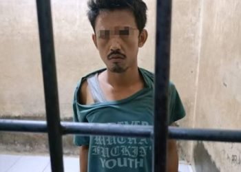 Pelaku KDRT diamankan.