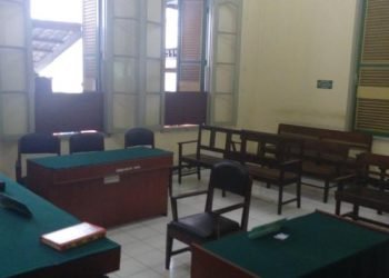 Ruang Sidang Cakra 5 Pengadilan Negeri (PN) Medan.