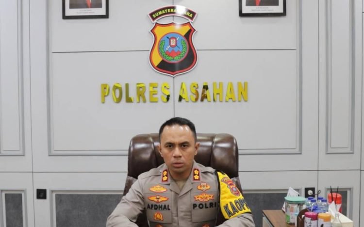 Kapolres Asahan AKBP Afdhal Junaidi.