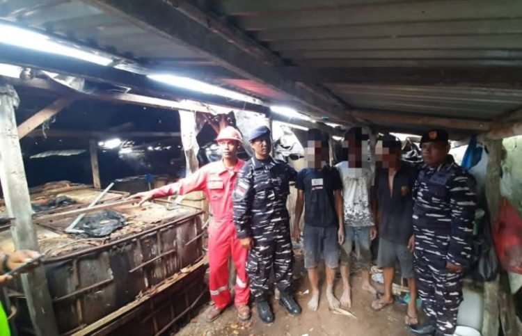 TNI AL ungkap kasus pencurian BBM jenis Avtur milik Pertamina di Deli Serdang, Sumatera Utara.