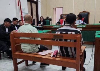 Terdakwa korupsi pengadaan ISP di Pemkab Taput.