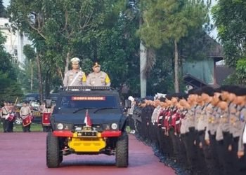 Apel pasukan dalam rangka Operasi Keselamatan Toba 2025 yang akan digelar selama 14 hari ke depan mulai tanggal 10 Februari 2025 sampai 23 Februari 2025. 