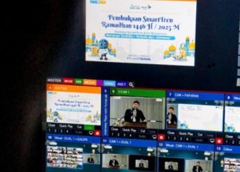 Kadisdik Jabar, Wahyu Mijaya membuka SmartTren Ramadan 144 6 H/2025 M di Aula Dewi Sartika Kantor Disdik Jabar, Kota Bandung, Senin (3/3/2025). (IST)
