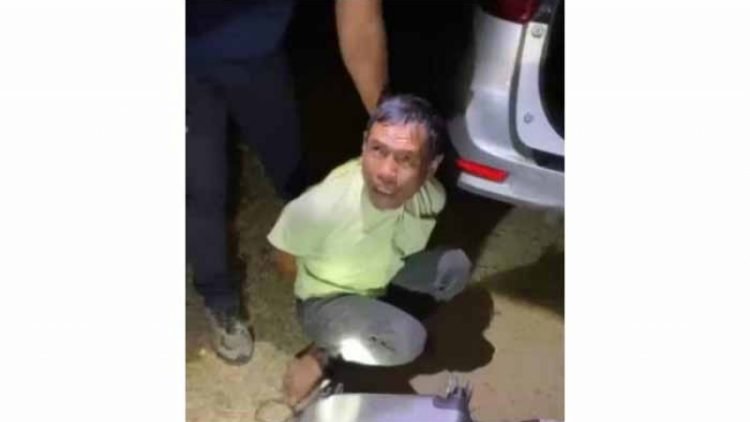 Tersangka pembawa 56 kg sabu diamankan. 