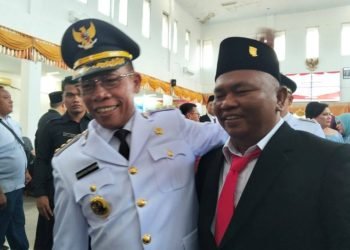 Bupati Tapteng Masinton Pasaribu nonaktifkan 4 Kades.