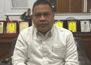 Kuasa Hukum Anggota DPRD Sumut FA, Hasrul Benny Harahap. 