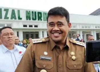 Gubernur Sumatera Utara (Sumut), Bobby Nasution. 