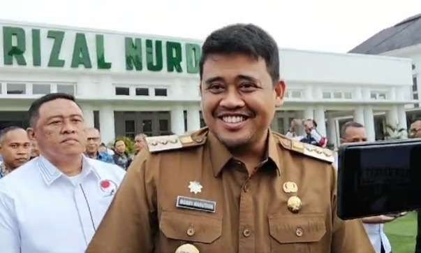 Gubernur Sumatera Utara (Sumut), Bobby Nasution.