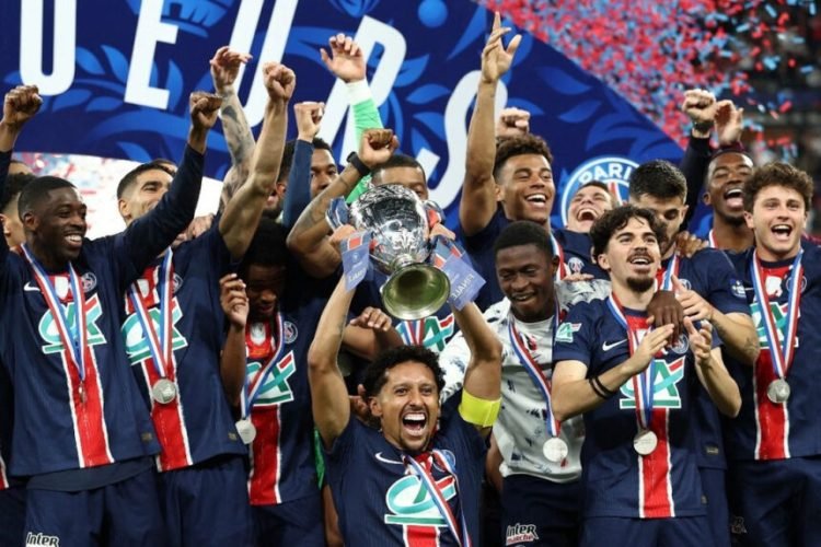 Paris Saint-Germain juara Piala Prancis 2024/25.