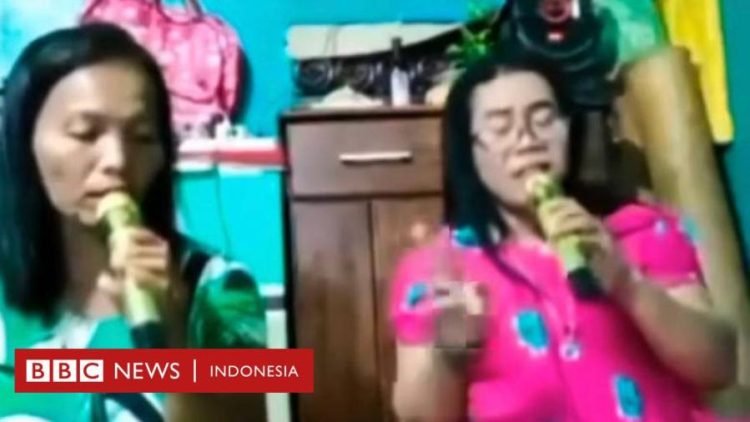 Pembunuhan istri saat live karaoke.