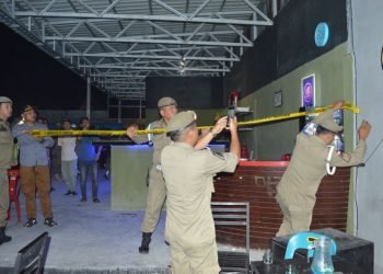 Dua tempat hiburan malam (THM) di Asahan telah disegel karena tidak memiliki izin usaha.