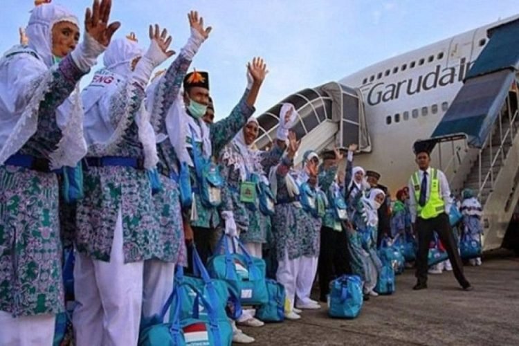 Keberangkatan calon haji.