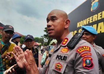 Kapolres Pelabuhan Belawan, AKBP Oloan Siahaan. 