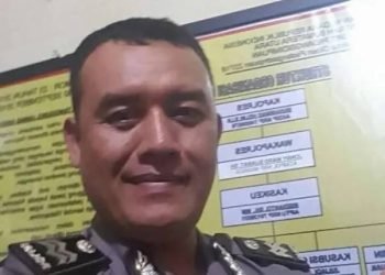 Aiptu Risdianto Lubis. 