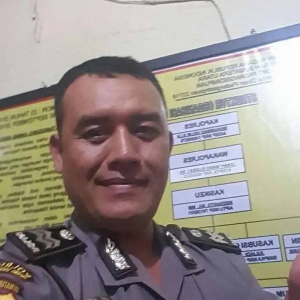 Aiptu Risdianto Lubis. 