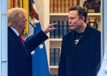 Donald Trump dan Elon Musk. 