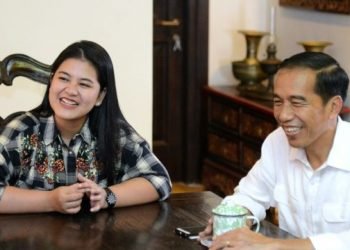 Kahiyang Ayu dan Joko Widodo.