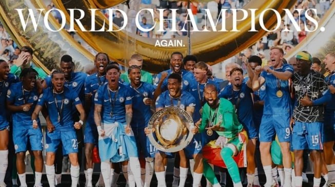 Chelsea juara Piala Dunia Antarklub 2025.