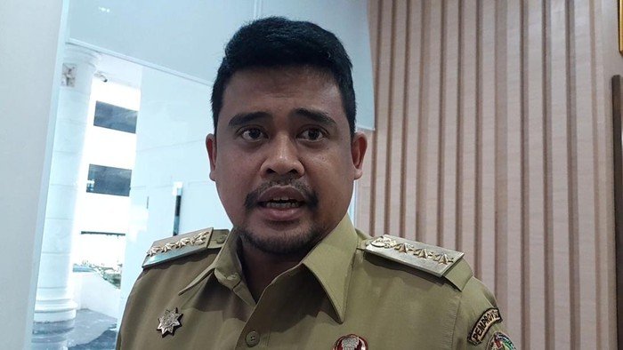Gubernur Sumut Bobby Nasution.