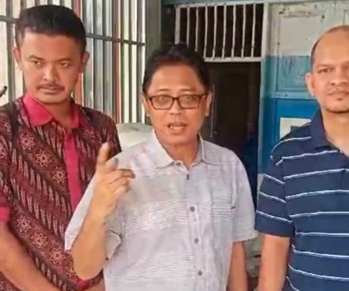 Tim Mabes Polri ketika monitoring pupuk bersubsidi di Kabupaten Toba. (IST)