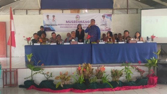 Musrenbang RKPD Kecamatan Siantar Narumonda. (Ist)