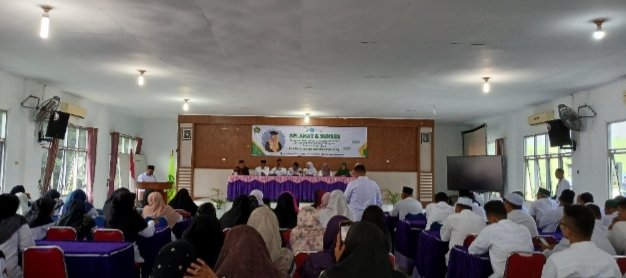 Acara penyambutan Rektor UIN Syahada Padangsidimpuan. (ist)
