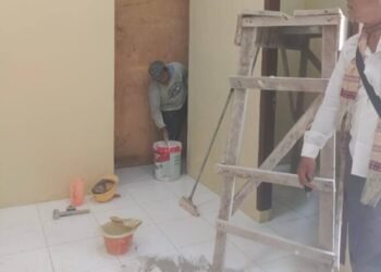 Ruang Tunggu Polres Toba. (IST)