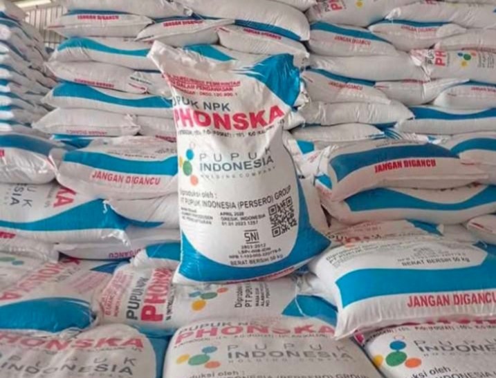 Pupuk bersubsidi Ponska. (Ist)