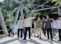 Gubernur Sumatera Utara (Sumut) Muhammad Bobby Nasution meresmikan Jembatan Aek Sipange di Kecamatan Aek Bilah, Kabupaten Tapanuli Selatan, baru-baru ini. (Dok)