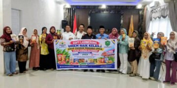 Launching UMKM binaan KADIN Kota Padangsidimpuan di aula Kantor Walikota Padangsidimpuan (19/9/2026). (IST
